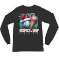 Respect The Drip Baseball Christmas Holiday Unisex Long Sleeve T-Shirt