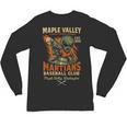Retro Minor League Maple Valley Martians Baseball Club Unisex Long Sleeve T-Shirt