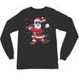 Santa Baseball Christmas Pajamas Xmas Men Kids Boys Unisex Long Sleeve T-Shirt Santa Baseball Christmas Pajamas Xmas Men Kids Boys Unisex Long Sleeve T-Shirt