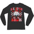 Six Seven 67 Bruh 6 7 Meme Baseball Ice Cream Drip Valentine Unisex Long Sleeve T-Shirt Six Seven 67 Bruh 6 7 Meme Baseball Ice Cream Drip Valentine Unisex Long Sleeve T-Shirt