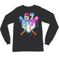 Six Seven Baseball Respect The Drip Boys Baseball Unisex Long Sleeve T-Shirt