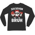 Six Seven Bruh Valentines Baseball Kids 67 Valentine Boys Unisex Long Sleeve T-Shirt Six Seven Bruh Valentines Baseball Kids 67 Valentine Boys Unisex Long Sleeve T-Shirt