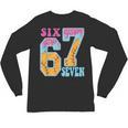 Six Seven Drip Baseball Player Number 67 Or 67th Birthday Unisex Long Sleeve T-Shirt Six Seven Drip Baseball Player Number 67 Or 67th Birthday Unisex Long Sleeve T-Shirt