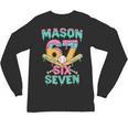 Six Seven Meme Mason Ice Cream Drip Baseball Number 67 Unisex Long Sleeve T-Shirt Six Seven Meme Mason Ice Cream Drip Baseball Number 67 Unisex Long Sleeve T-Shirt