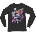 Skeleton Baseball Drip Boy Youth Dripping Baseball Halloween Unisex Long Sleeve T-Shirt Skeleton Baseball Drip Boy Youth Dripping Baseball Halloween Unisex Long Sleeve T-Shirt
