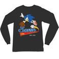 Sonic The Hedgehog Sonic Baseball Est 1991 Unisex Long Sleeve T-Shirt