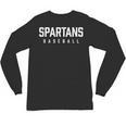 Spartans Baseball Inspired Unisex Long Sleeve T-Shirt Spartans Baseball Inspired Unisex Long Sleeve T-Shirt