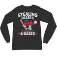 Stealing Hearts & Bases Valentine’s Day Baseball Love Unisex Long Sleeve T-Shirt Stealing Hearts & Bases Valentine’s Day Baseball Love Unisex Long Sleeve T-Shirt