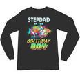 Stepdad Of The Birthday Boy Baseball Football Colorful Unisex Long Sleeve T-Shirt Stepdad Of The Birthday Boy Baseball Football Colorful Unisex Long Sleeve T-Shirt