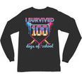 I Survived 100 Days Of School Baseball Boys Students Unisex Long Sleeve T-Shirt I Survived 100 Days Of School Baseball Boys Students Unisex Long Sleeve T-Shirt