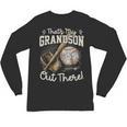 That's My Grandson Out There Jersey Number 55 Baseball Unisex Long Sleeve T-Shirt That's My Grandson Out There Jersey Number 55 Baseball Unisex Long Sleeve T-Shirt