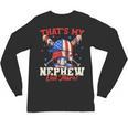That's My Nephew Out There Baseball Cream Drip Crossed Bat Unisex Long Sleeve T-Shirt That's My Nephew Out There Baseball Cream Drip Crossed Bat Unisex Long Sleeve T-Shirt