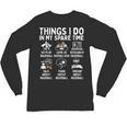 Things I Do In My Spare Time Baseball Lover Unisex Long Sleeve T-Shirt Things I Do In My Spare Time Baseball Lover Unisex Long Sleeve T-Shirt