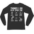 Things I Do In My Spare Time Baseball Lovers Kids Boys Unisex Long Sleeve T-Shirt Things I Do In My Spare Time Baseball Lovers Kids Boys Unisex Long Sleeve T-Shirt