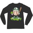 Toddler Baseball Drip Ice Cream Boys Kids St Patricks Day Unisex Long Sleeve T-Shirt Toddler Baseball Drip Ice Cream Boys Kids St Patricks Day Unisex Long Sleeve T-Shirt