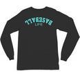 Upside Down Baseball Life Game Day Boys Girls Youth Unisex Long Sleeve T-Shirt