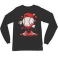 Valentine Baseball Drip Ice Cream Youth Boys Couples Unisex Long Sleeve T-Shirt Valentine Baseball Drip Ice Cream Youth Boys Couples Unisex Long Sleeve T-Shirt