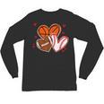 Valentines Baseball Basketball Football Heart Boy Men Unisex Long Sleeve T-Shirt Valentines Baseball Basketball Football Heart Boy Men Unisex Long Sleeve T-Shirt
