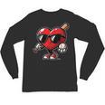 Valentines Day Baseball Heart Bat Sunglasses Men Boys Kids Unisex Long Sleeve T-Shirt Valentines Day Baseball Heart Bat Sunglasses Men Boys Kids Unisex Long Sleeve T-Shirt