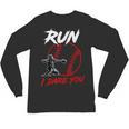 Vintage Baseball Catcher Boys Go Ahead Run I Dare You Unisex Long Sleeve T-Shirt Vintage Baseball Catcher Boys Go Ahead Run I Dare You Unisex Long Sleeve T-Shirt