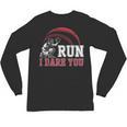 Vintage Humor Baseball Apparel Run I Dare You Unisex Long Sleeve T-Shirt Vintage Humor Baseball Apparel Run I Dare You Unisex Long Sleeve T-Shirt