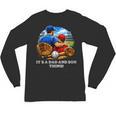Women's Father Son Baseball Father's Day Unisex Long Sleeve T-Shirt