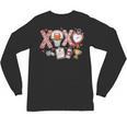 XOXO Physical Education Valentines Day Baseball Football Men Unisex Long Sleeve T-Shirt