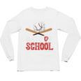 100 Days Of School Baseball 100 Days Smarter Boys Student Unisex Long Sleeve T-Shirt