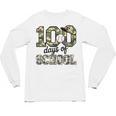 100 Days Of School Camo Baseball Camouflage For Kids Unisex Long Sleeve T-Shirt 100 Days Of School Camo Baseball Camouflage For Kids Unisex Long Sleeve T-Shirt