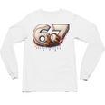 6 7 Six Seven American Baseball Graphic Unisex Long Sleeve T-Shirt 6 7 Six Seven American Baseball Graphic Unisex Long Sleeve T-Shirt
