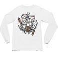 67 Baseball Six Seven Baseball 6 7 Kids Boys Girls Premium Tri-Blend Unisex Long Sleeve T-Shirt