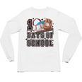 Baseball 100 Days Of School Happy 100th Day Teachers Kids Unisex Long Sleeve T-Shirt Baseball 100 Days Of School Happy 100th Day Teachers Kids Unisex Long Sleeve T-Shirt
