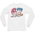 Baseball 67 Kids Ice Cream Drip Six Seven Youth Boys Unisex Long Sleeve T-Shirt