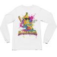 Baseball Banana Splatter Sports Kids Teens Premium Tri-Blend Unisex Long Sleeve T-Shirt Baseball Banana Splatter Sports Kids Teens Premium Tri-Blend Unisex Long Sleeve T-Shirt