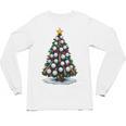 Baseball Christmas Tree Men Boys Youth Santa Sports Unisex Long Sleeve T-Shirt