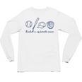 Baseball Is My Favorite Season Sports Minimalist Line Art Unisex Long Sleeve T-Shirt Baseball Is My Favorite Season Sports Minimalist Line Art Unisex Long Sleeve T-Shirt