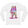 Baseball Ice Cream Drip Boys Glove Sprinkles Baseball Lover Unisex Long Sleeve T-Shirt