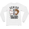 Baseball Senior Mom 2026 The Final Inning Unisex Long Sleeve T-Shirt