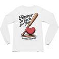 Baseball Valentine Forever On Deck For You Tee Unisex Long Sleeve T-Shirt Baseball Valentine Forever On Deck For You Tee Unisex Long Sleeve T-Shirt
