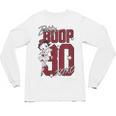 Betty Boop Baseball Logo Jersey With Stars Cute Cartoon Unisex Long Sleeve T-Shirt Betty Boop Baseball Logo Jersey With Stars Cute Cartoon Unisex Long Sleeve T-Shirt