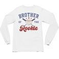 Brother Of Rookie 1st Birthday Baseball Boy Family Matching Unisex Long Sleeve T-Shirt Brother Of Rookie 1st Birthday Baseball Boy Family Matching Unisex Long Sleeve T-Shirt