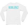 BSBL SZN Baseball Season Game Day Boys Girls Youth Premium Tri-Blend Unisex Long Sleeve T-Shirt