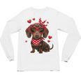 Dachshund Valentines Day Wiener Dog Lover Weenie Heart Raglan Baseball Tee Unisex Long Sleeve T-Shirt Dachshund Valentines Day Wiener Dog Lover Weenie Heart Raglan Baseball Tee Unisex Long Sleeve T-Shirt