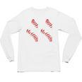 Distressed Baseball Number 44 Jersey Uniform Player Fan Unisex Long Sleeve T-Shirt Distressed Baseball Number 44 Jersey Uniform Player Fan Unisex Long Sleeve T-Shirt