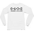 Double Play 6 4 3 2 Vintage Baseball Math Softball Player Premium Tri-Blend Unisex Long Sleeve T-Shirt Double Play 6 4 3 2 Vintage Baseball Math Softball Player Premium Tri-Blend Unisex Long Sleeve T-Shirt