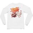 Football Basketball Baseball Heart Valentine Boys Men Kid Unisex Long Sleeve T-Shirt Football Basketball Baseball Heart Valentine Boys Men Kid Unisex Long Sleeve T-Shirt