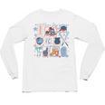 Game Day Baseball Lover Coquette Bow Girl Women Kid Mom Mama Unisex Long Sleeve T-Shirt