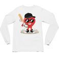 Heart Playing Baseball Valentine Baseball Unisex Long Sleeve T-Shirt Heart Playing Baseball Valentine Baseball Unisex Long Sleeve T-Shirt