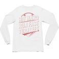 Hit Hard Run Fast Turn Left Baseball Fan Red Graphic Unisex Long Sleeve T-Shirt Hit Hard Run Fast Turn Left Baseball Fan Red Graphic Unisex Long Sleeve T-Shirt