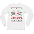 I’Ll Be Home For Christmas Baseball Ugly Sweater Art Unisex Long Sleeve T-Shirt I’Ll Be Home For Christmas Baseball Ugly Sweater Art Unisex Long Sleeve T-Shirt